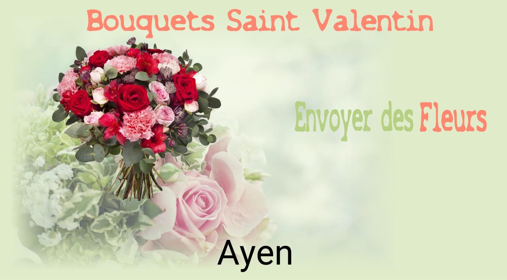 Roses de Saint-Valentin livrées à Ayen